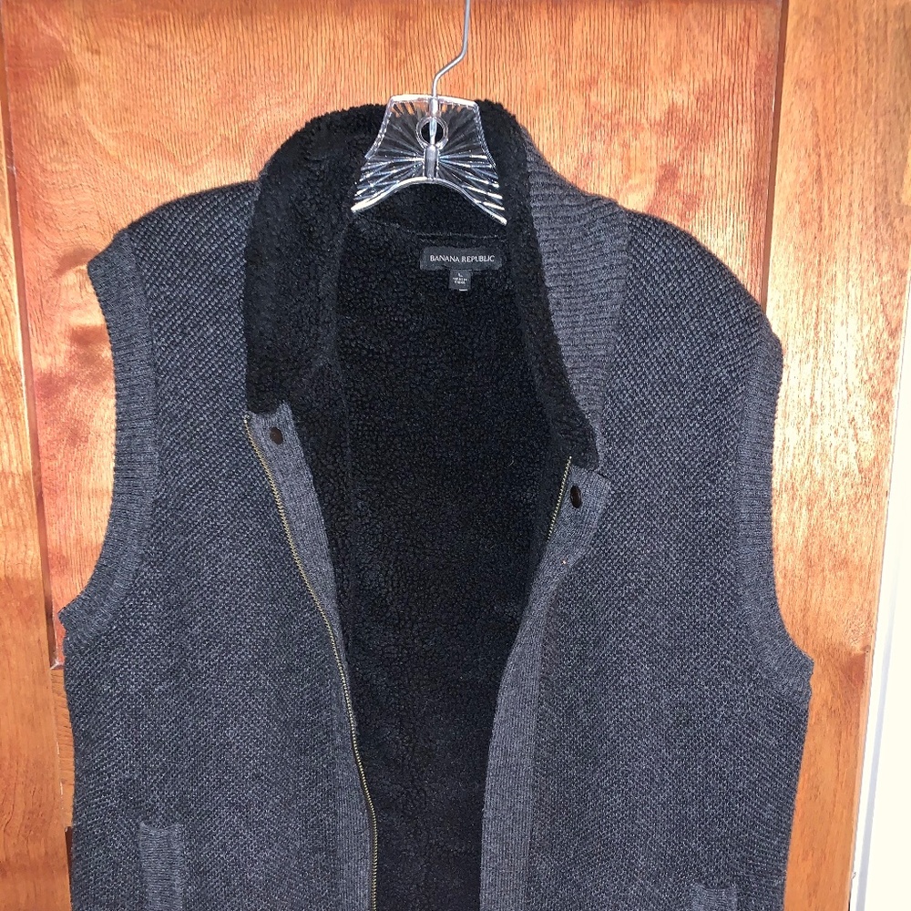Banana Republic Fleece Vest